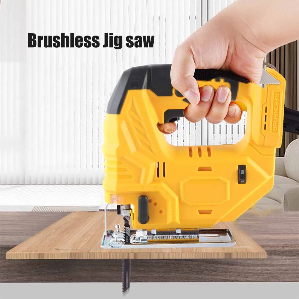 

Электрическая аккумуляторная кривая пила Goddess 455. ° Резка скоса Деревообработка Бензопила Резка металла Дерево для Makita/Dewalt/Milwaukee