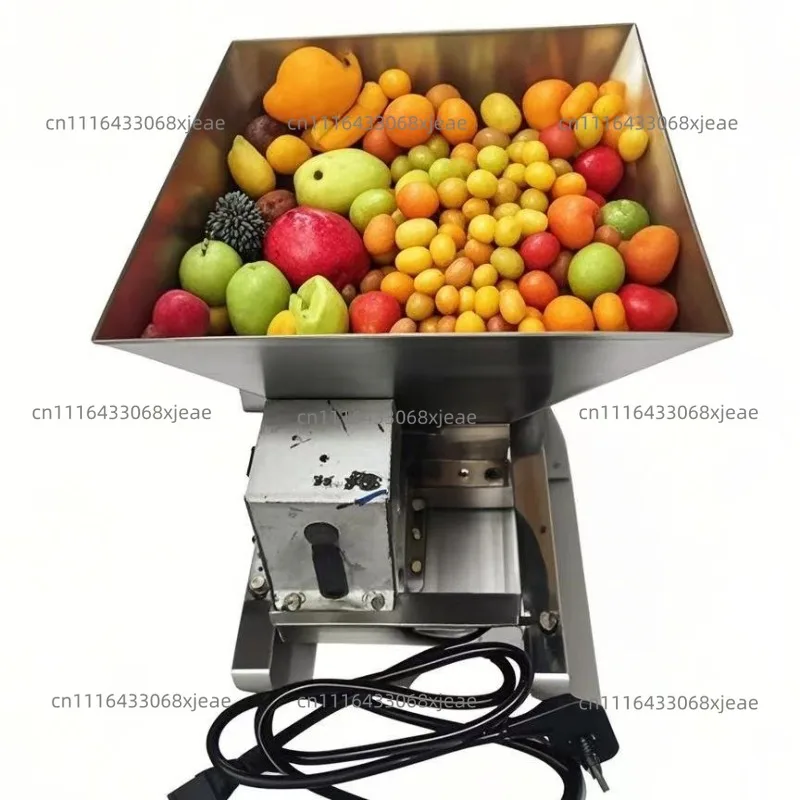 Electric Fruit Crusher Stainless Steel Brown Sugar Apple Grinder Bread Crusher