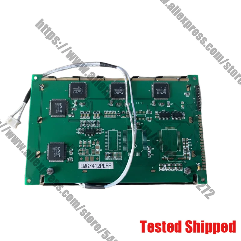 5,7 polegadas LMG7412PLFF substituição classe A nova tela de exibição do painel LCD