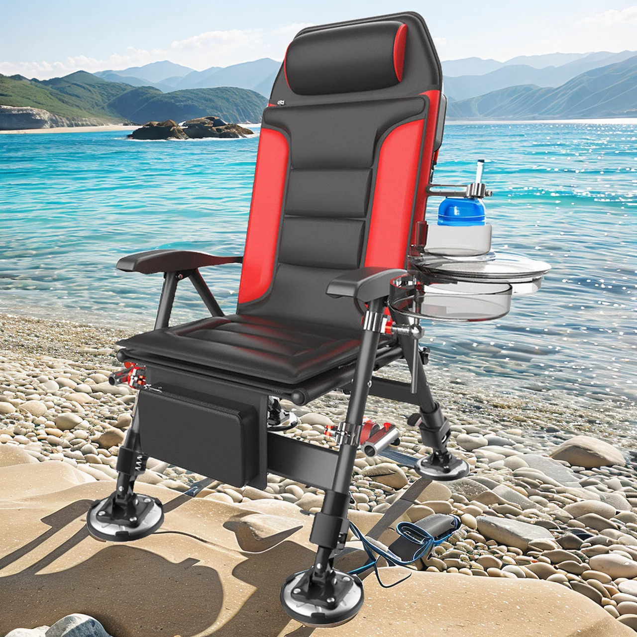 

Bench Camping Beach Lounger Folding Portable Ergonomic Chairs Chaise Fishing Stool Foldable Chair Tourist Lightweight