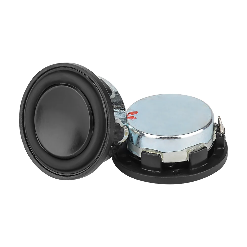 AIYIMA-minialtavoz de neodimio para cine en casa, 2 piezas, 1 pulgada, 24MM, 28MM, 4, 8 Ohm, 2W, 3W