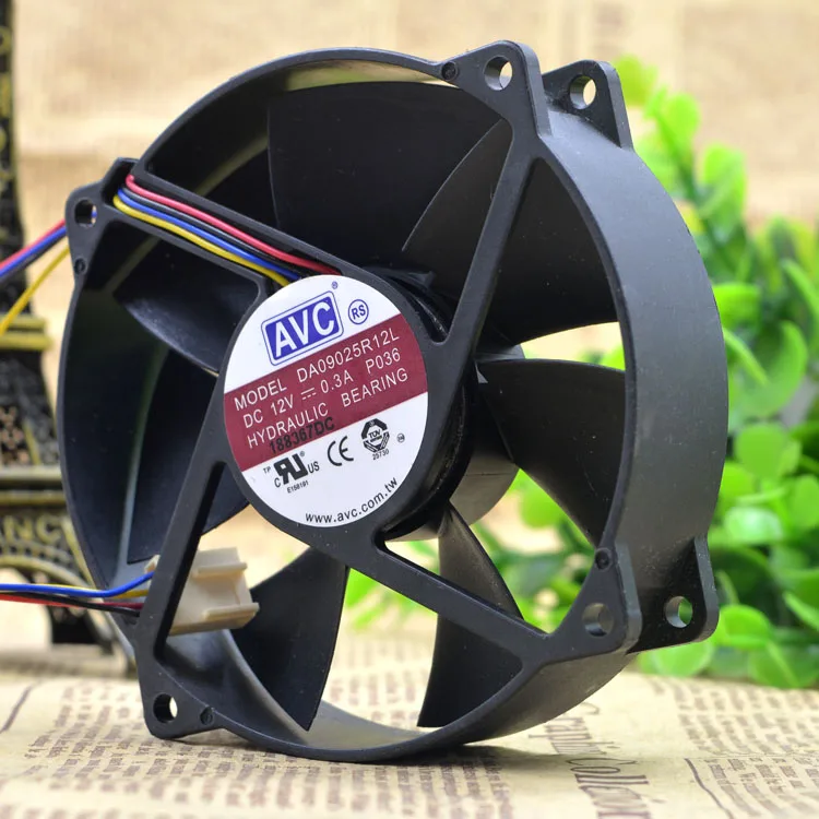 

9CM CIRCULAR 9025 12V 0.3A DA09025R12L CPU COOLING FAN