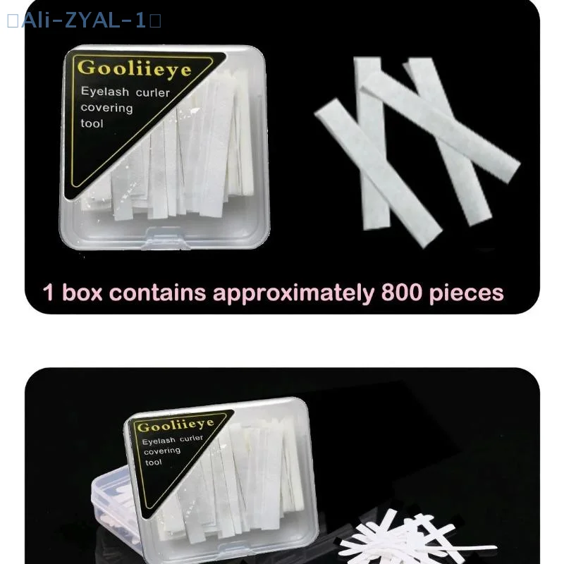 【ZYAL-1】1000 Stück Wimperndauerwelle Papier Wimpernzange Make-up LashLifting Werkzeuge Wimpernstangen Zubehör Applikator Werkzeuge