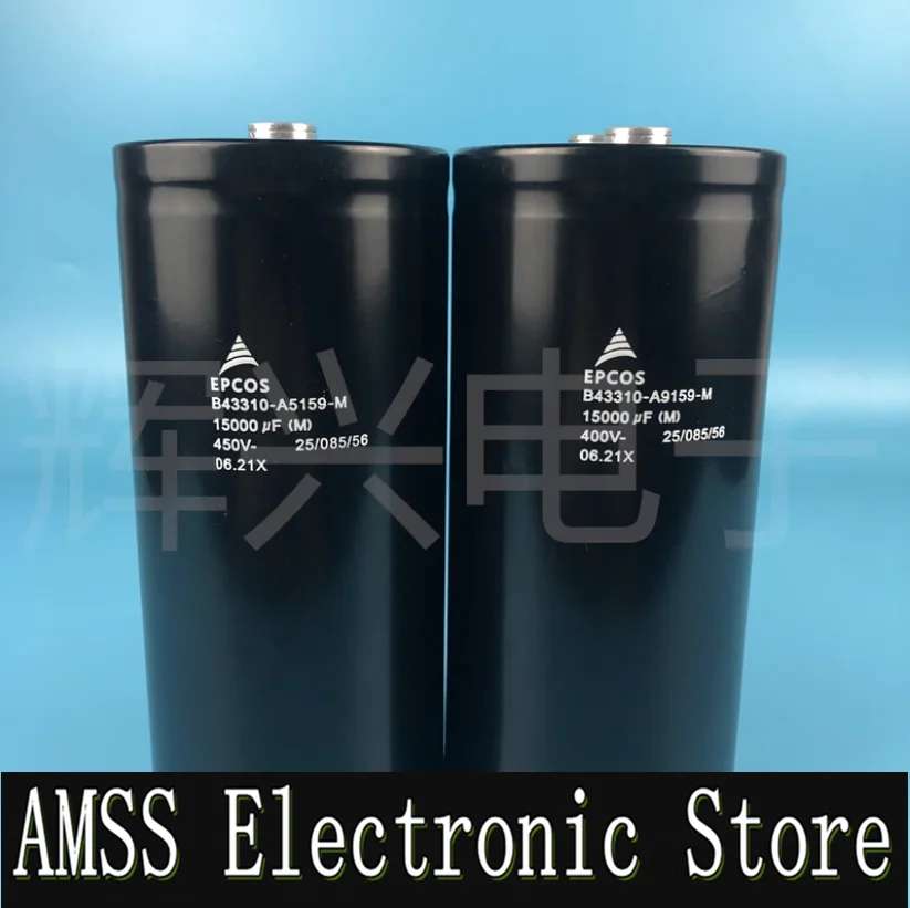 

AMSS 400v15000UF 450v15000UF MFD VDC EPCOS inverter welding machine aluminum electrolytic capacitor