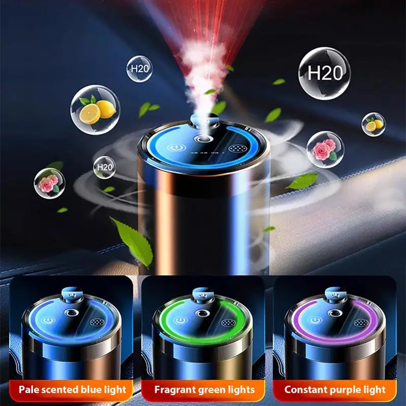 Car Diffuser Air Freshener 50ml Car Car Air Diffuser Starry Light Interior Decoration 3 Gear Adjustment Smart Car Diffuser For