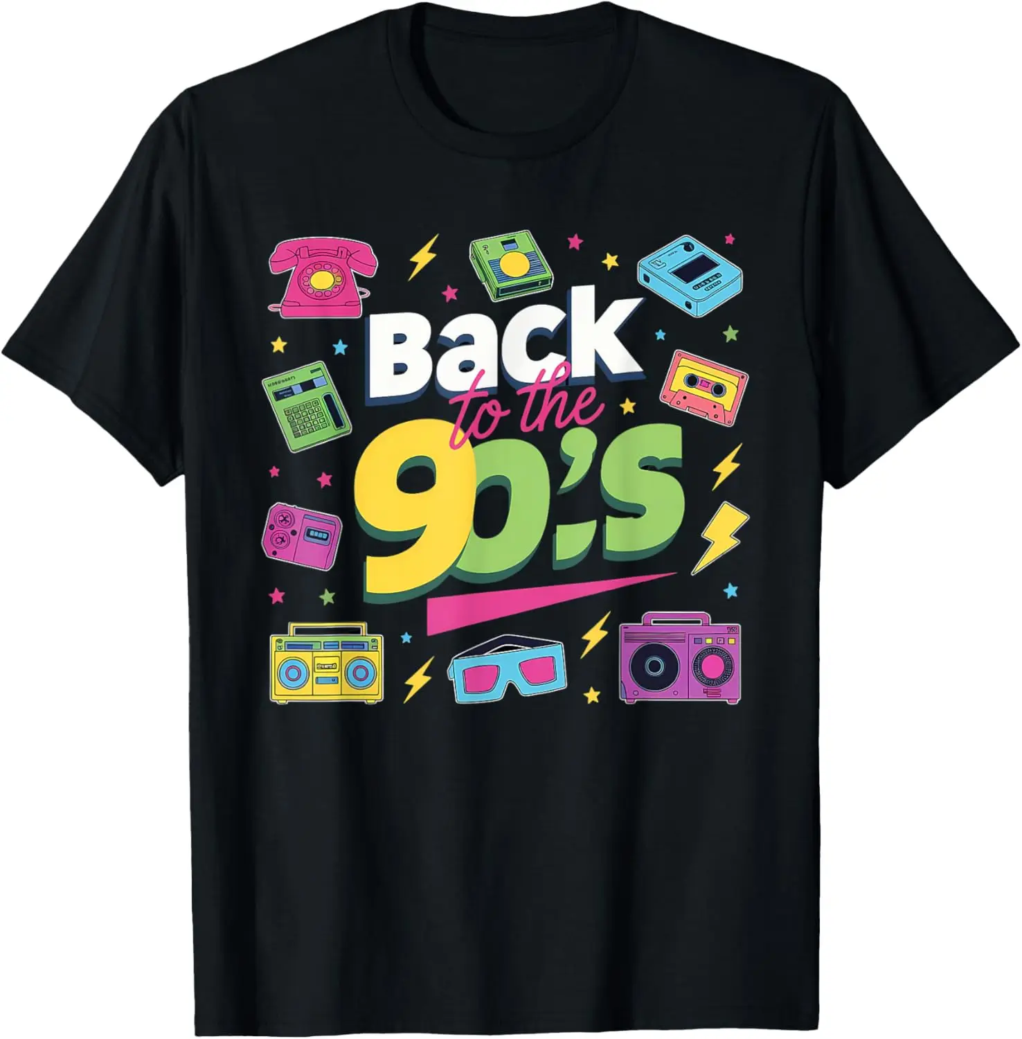 Nineties Costume Party Back To The 90's Mens Women T-Shirt