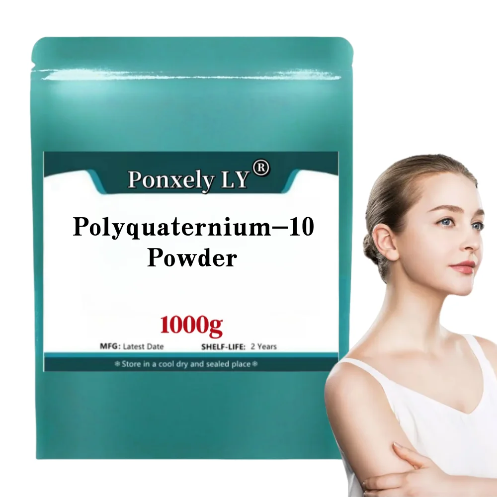 Hot Supply Cosmetic Material Jr400 Polyquaternium-10 Cationic Cellulose Water-soluble Cationic Polymer Antistatic Conditione