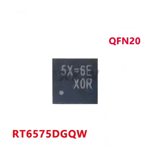 2-10/PCS New RT6575DGQW 5X=1J 5X=1E 5X=2K 5X= QFN20 Switching regulator chip In Stock