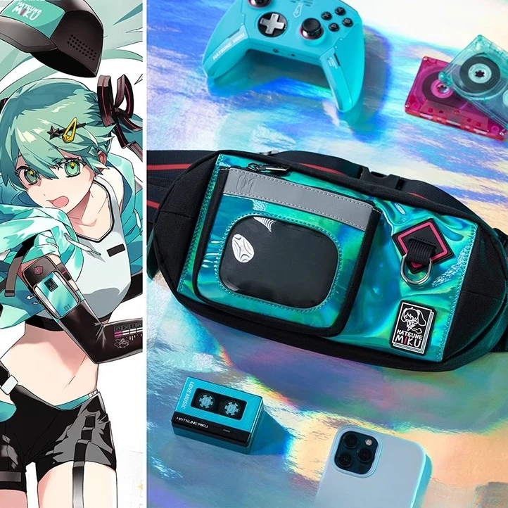 

Аниме сумка-мессенджер Хацунэ Мику фигурка элемент поясная сумка спортивная нагрудная сумка реквизит для косплея подарки