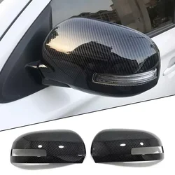 2pcs Carbon Fiber Rear View Side Mirror Trim Cover For Mitsubishi Outlander 2013 2014 2015 2016 2017 2018 2019 2020