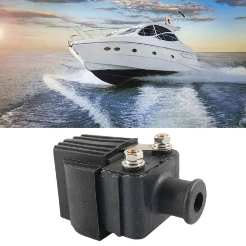 

U13C Dependable Ignition Coil Replacement Accessories Compatible for Outboard Motor 84-0001 339-835757A3 39-832757A4 18-5186