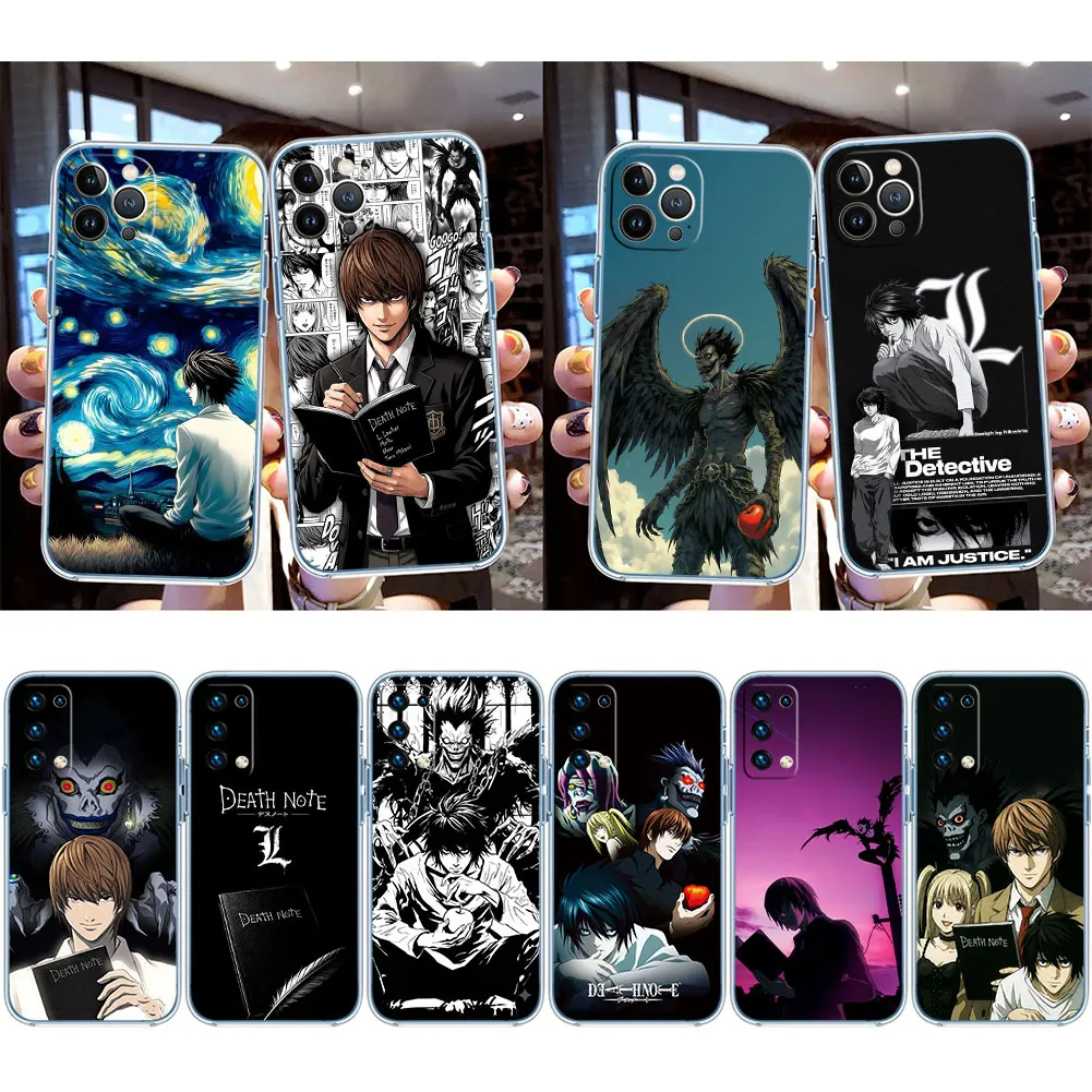UT12 Death Note Ryuk kira Phone Case for Motorola Moto G40 G04 G05 One Ace Action  Fusion + Plus Hyper Macro Vision Zoom