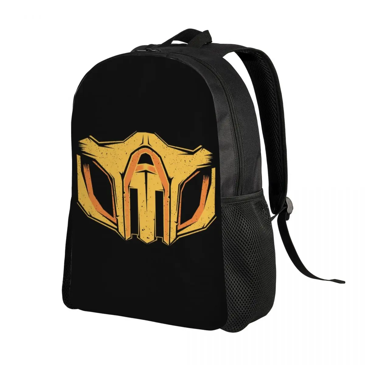 Mortal Kombat Scorpion Backpack for Women Men Waterproof School College Game MKX Liu Kang Bag Print Bookbags