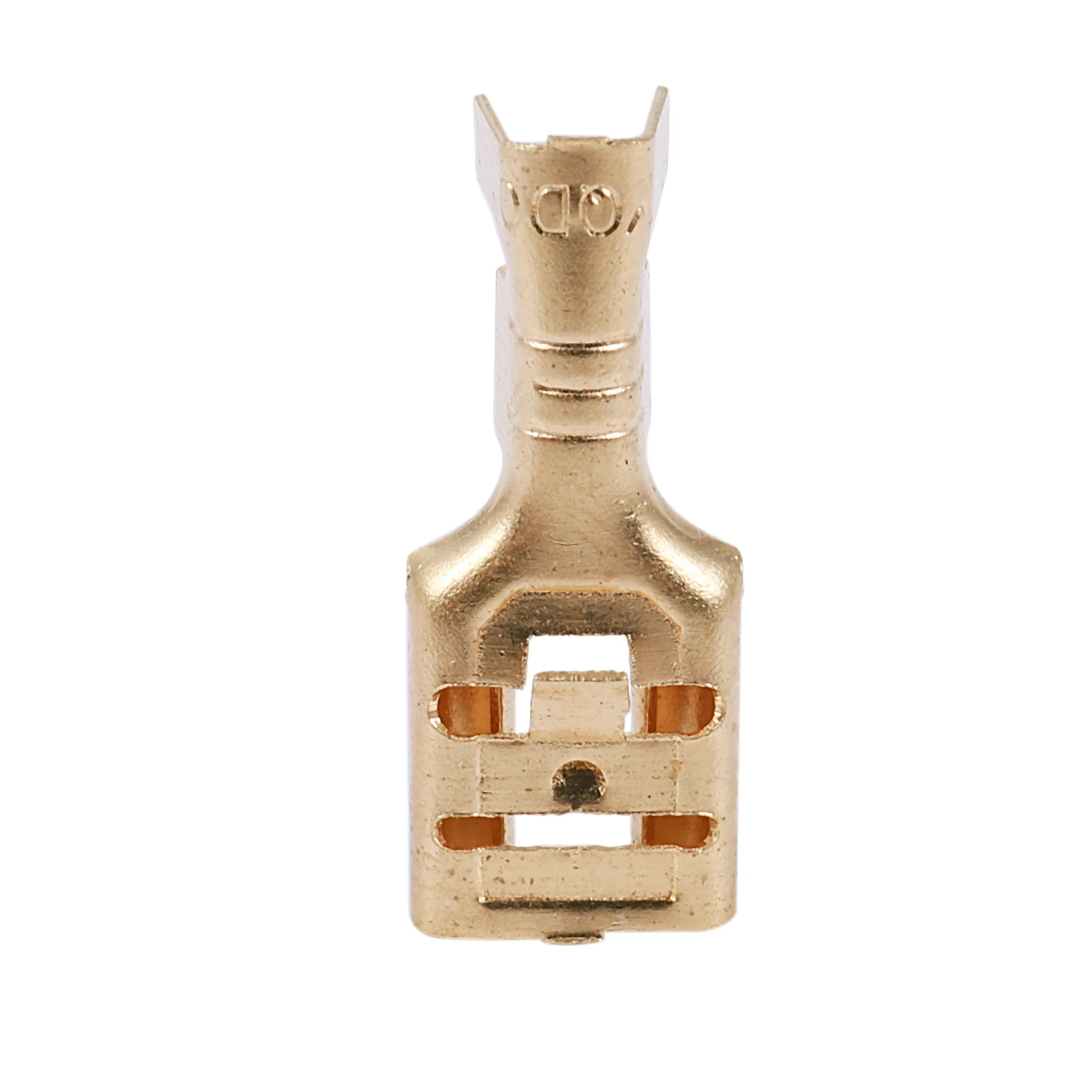 

Brass 6.3 mm Connectors Female Spade Cable Terminals, 20 Piece