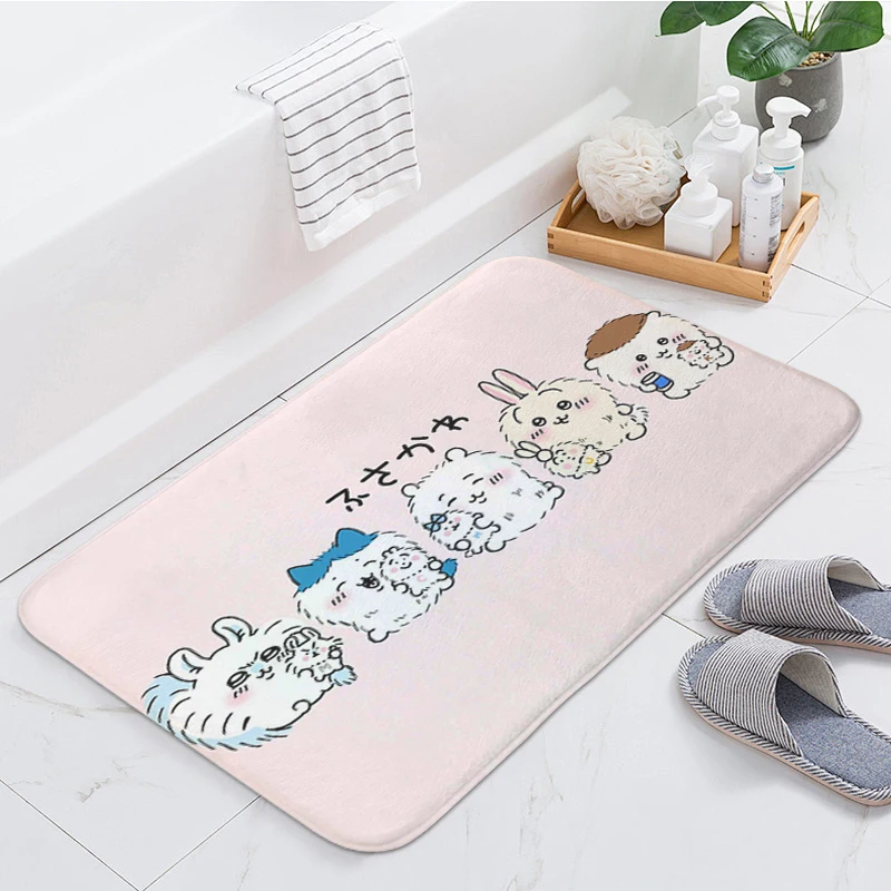 Non-slip Mat D-Chilkawas Entrance Door Doormat Balcony Living Room Foot Mat Corridor Carpet for Kitchen Hallway Bedroom Bath Rug