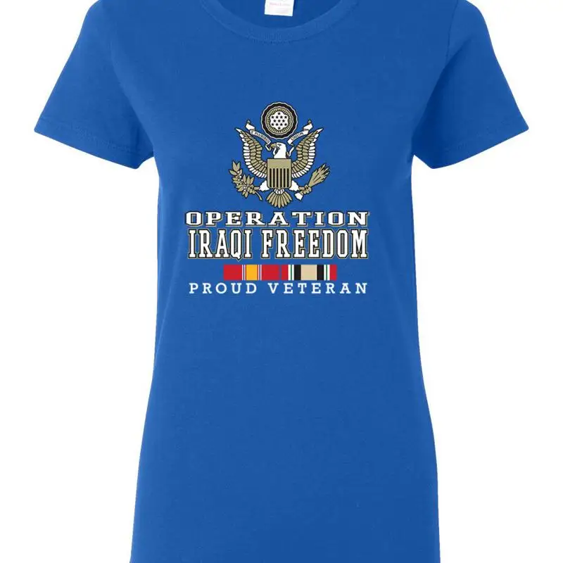 

Operation Iraqi Enduring Freedom Цветная королевская женская футболка