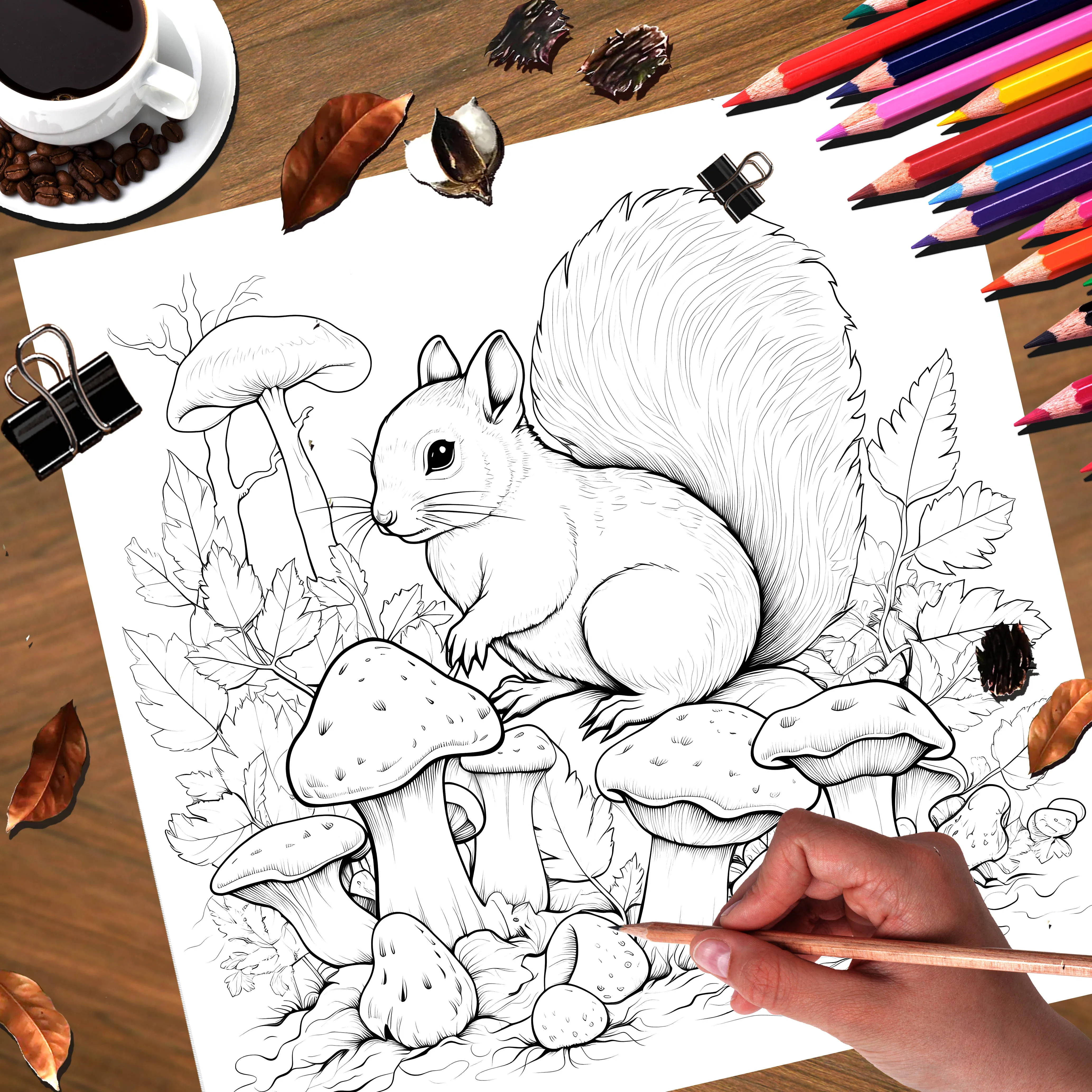 A Psychedelic Forest Patterns Coloring Book for Adults And Teens Cute Drawing Book Perfect Gift for Party and Birthday