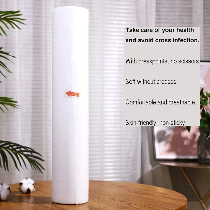 50 шт./рулон, наборы простыней для массажного стола, одноразовые простыни для спа-салона, нетканое покрывало для кровати с ресницами, принадлежности для татуировки для использования в салоне