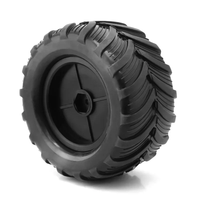 4 szt. opon 100 mm 1/16 do Monster Truck Buggy z felgami i mocowaniem 12 mm Hex do tuningu samochodów RC 1/18 Losi Mini LMT