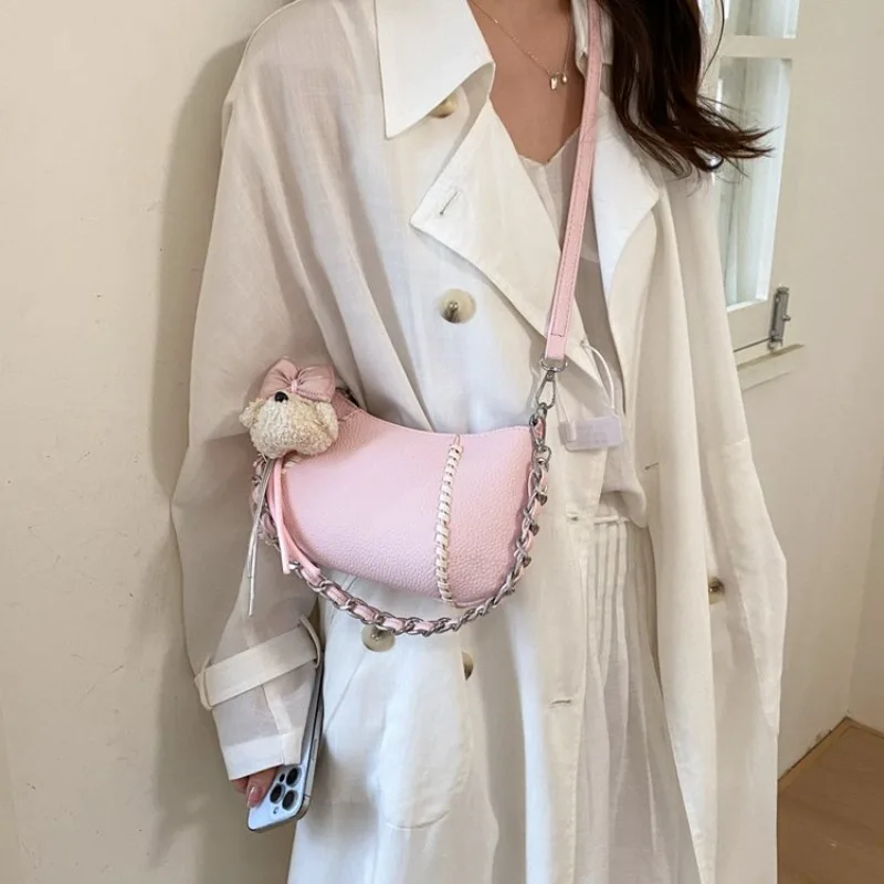 

High End Elegant Fashionable Tote Bag Ladies Classic Paris Leather Vintage Simple Trendy Bag