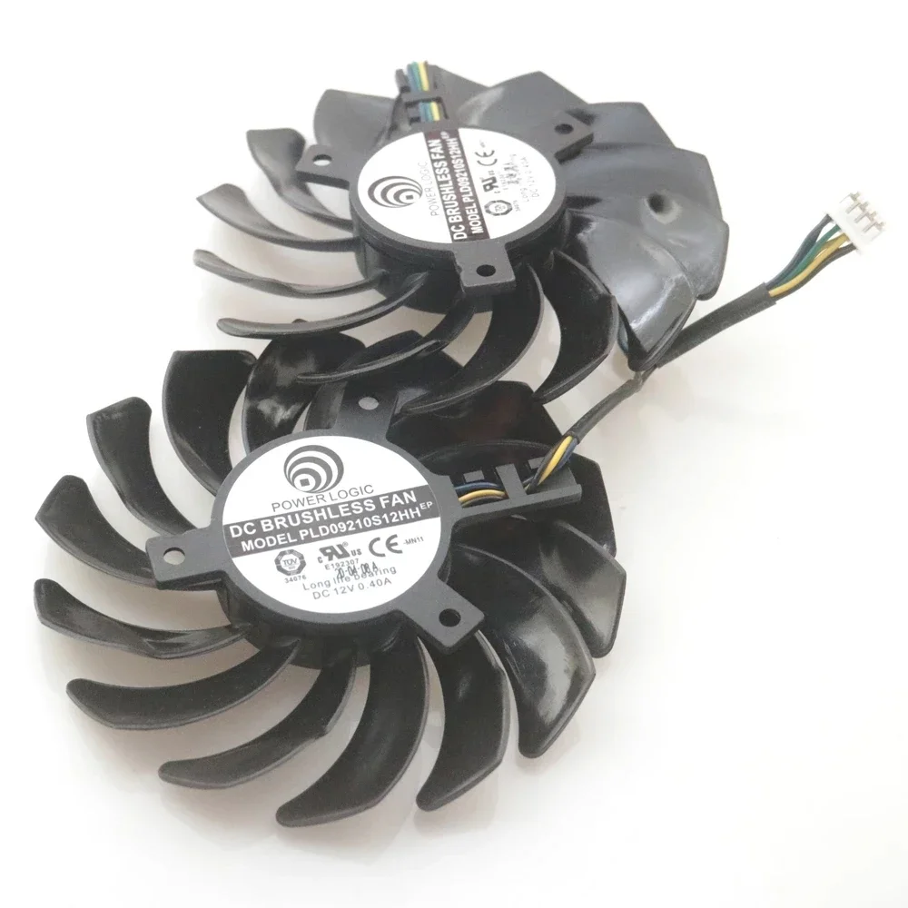 PLD09210S12HH 85 ミリメートル DC12V 0.40A 4Pin VGA ファン MSI GTX1660 1660S 1660ti VENTUS XS ビデオグラフィックスカードクーラー冷却ファン