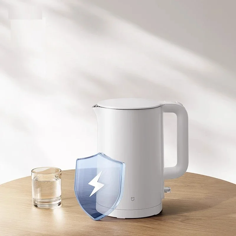 New Mijia Electric Kettle 3 1.7L Household 304 Stainless Steel 1800W Fast Heating Automatic Power Off Hot Water Kettle