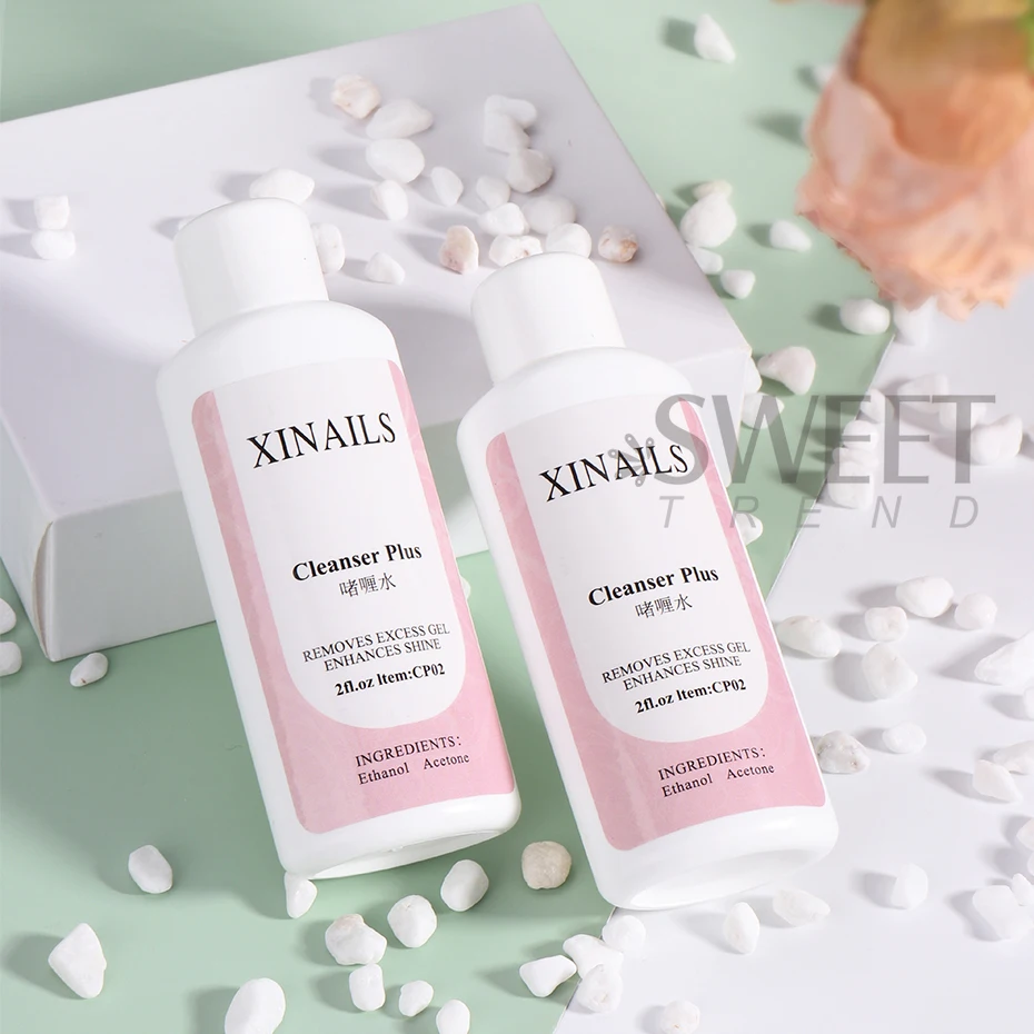 1병 네일 디그리저 액체 표면 끈적임 제거 젤 폴리쉬 잔여물 제거 아세톤 네일 연장 보조 네일 클리너 플러스