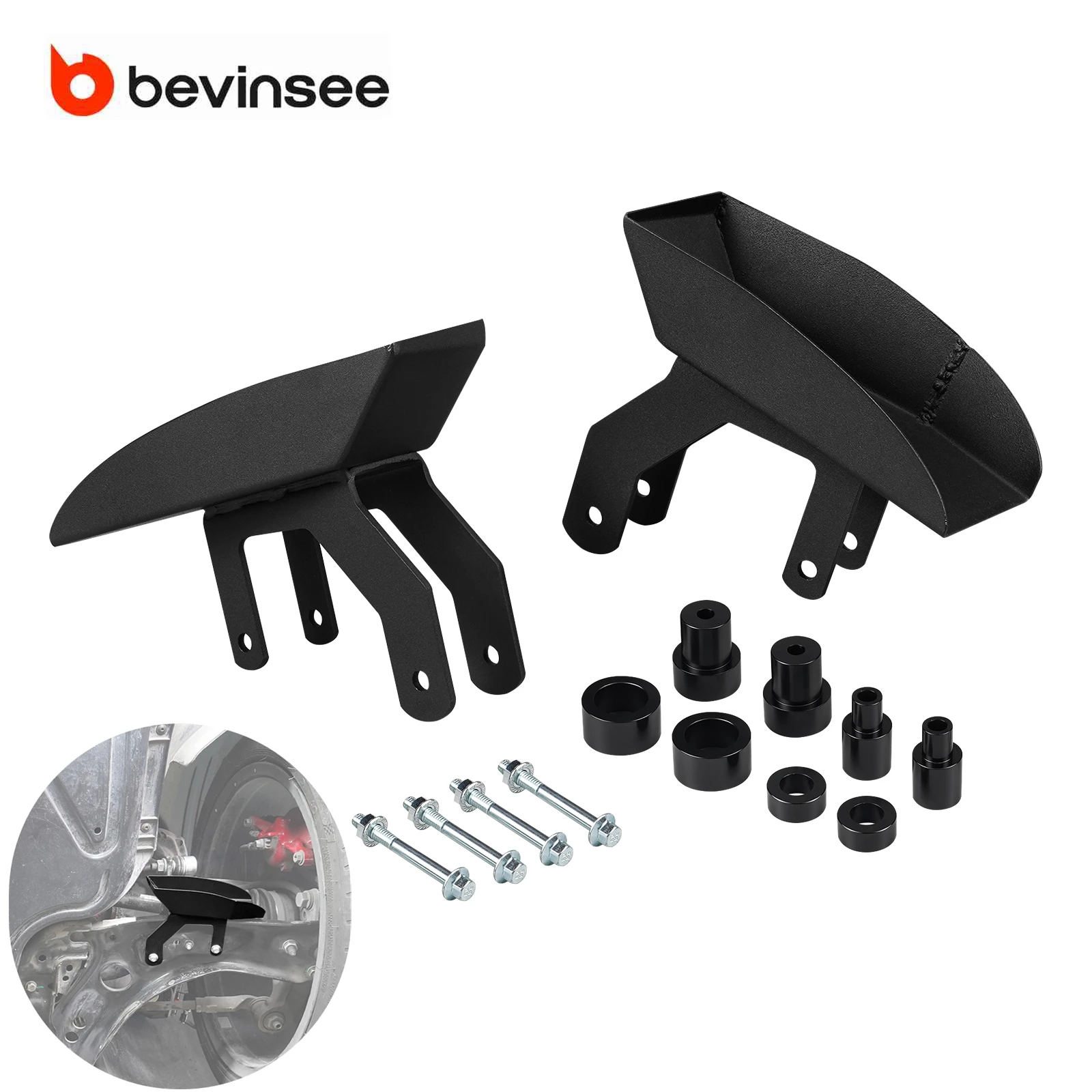 

Комплект металлических дефлекторов для охлаждения тормозов BEVINSEE для VW Golf MK7 GTI R 2015-2021