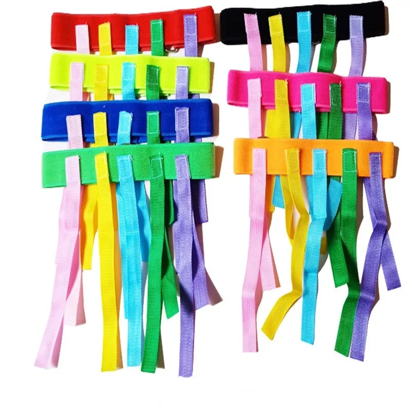 3 szt. Zabawka interaktywna dla dzieci do zabawy na świeżym powietrzu, gra w łapanie ogonów, sprzęt treningowy, gra zespołowa, zabawka sportowa na imprezy rodzinne i przyjacielskie