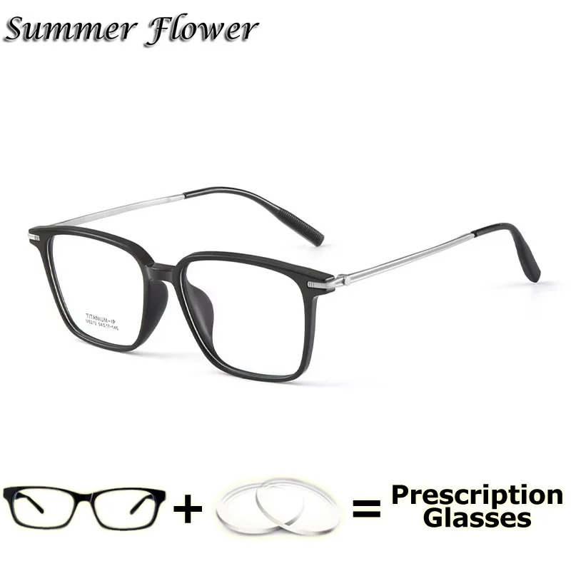 

Prescription Reading Glasses Fashion Women TR90 Myopia Recipe Clear Lenses Multifocal Progressive Transparent Eyeglasses Man