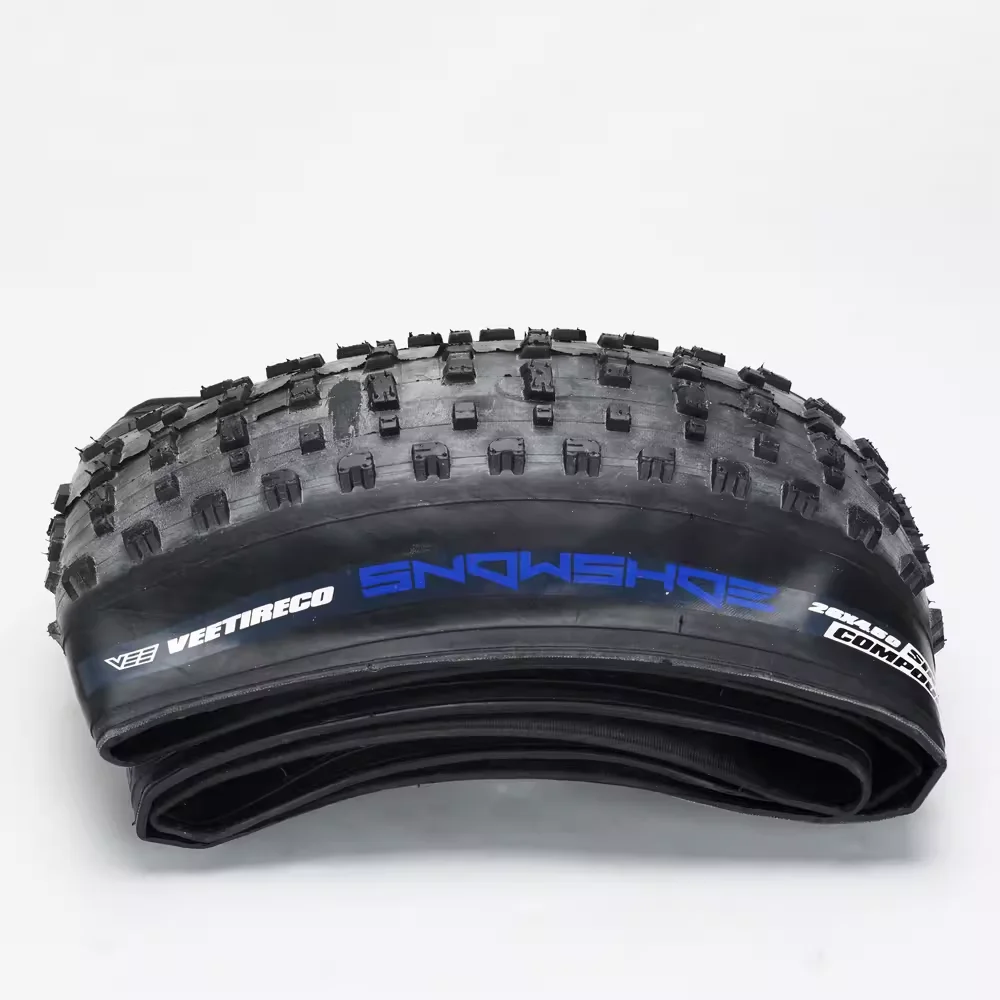 VEETIRE Snow Shoe FATBIKE tire 26inch 4.5 for riders taking on the tundra, railing sandy dunes and crawling up rock-strewn trail