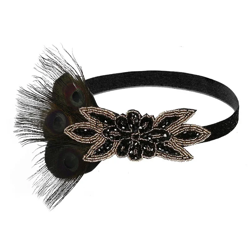 Great Testosterone-Ensemble d'accessoires de costume de fête pour femme, accessoires évasés des années 1920, bracelet de sauna en plumes, gants, porte-Laguna, 3 paquets