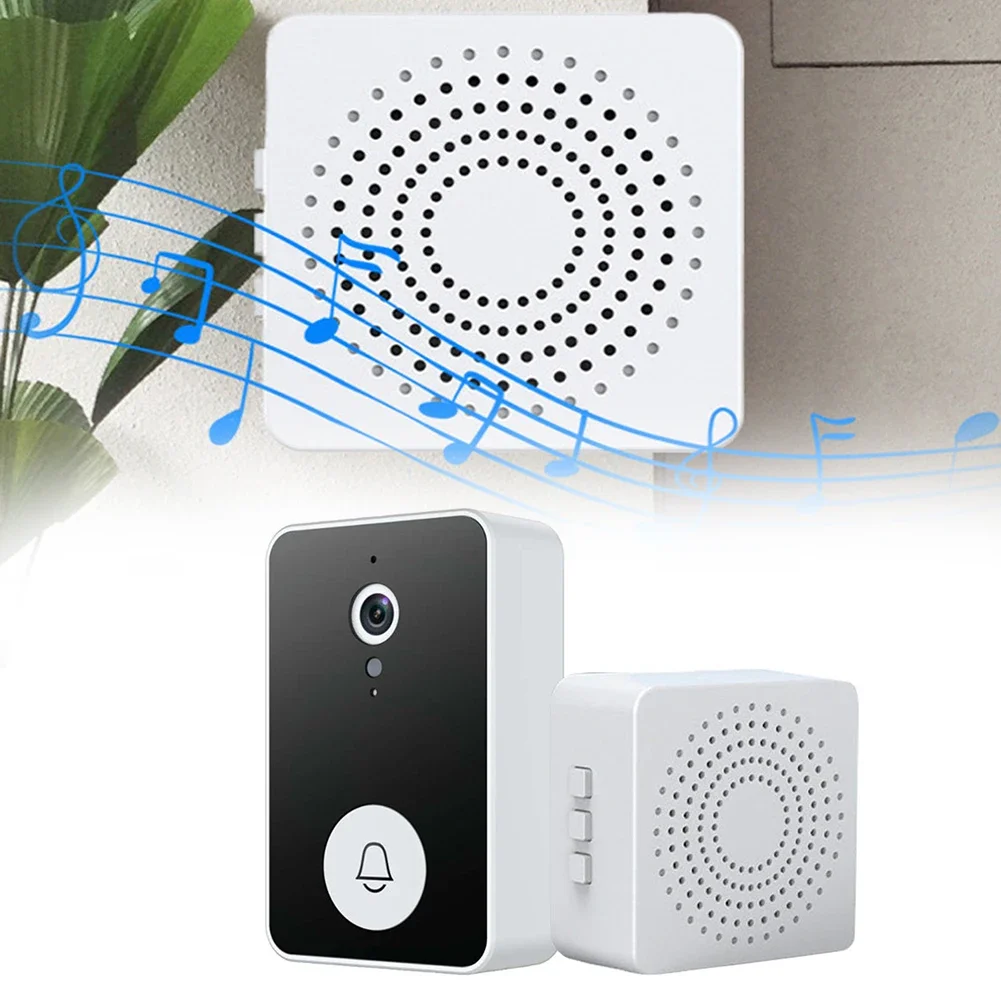 Intelligent Wifi Nights Vision Low-Power Vga Visual Doorbell App Remote Language Intercom Mobile Push Notifications