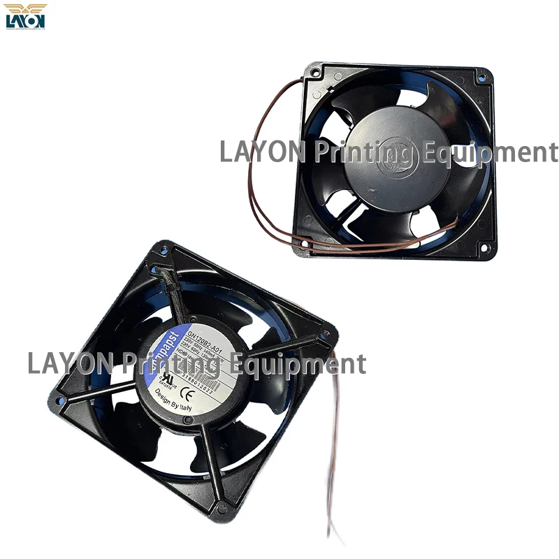 

LAYON New C5.115.2421 Fan 12CM*12CM 230V 50Hz 140mA 20W For Heidelberg Printer Machine High Quality Printing Accessories