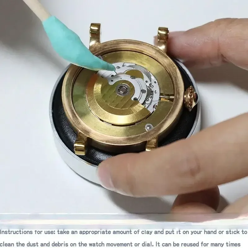 1 Set Watch Cleaning Rubber Putty Cleaner Watch Movement Cleaning Clay Wristwatch Decontamination Repair Tool Watch Accessory