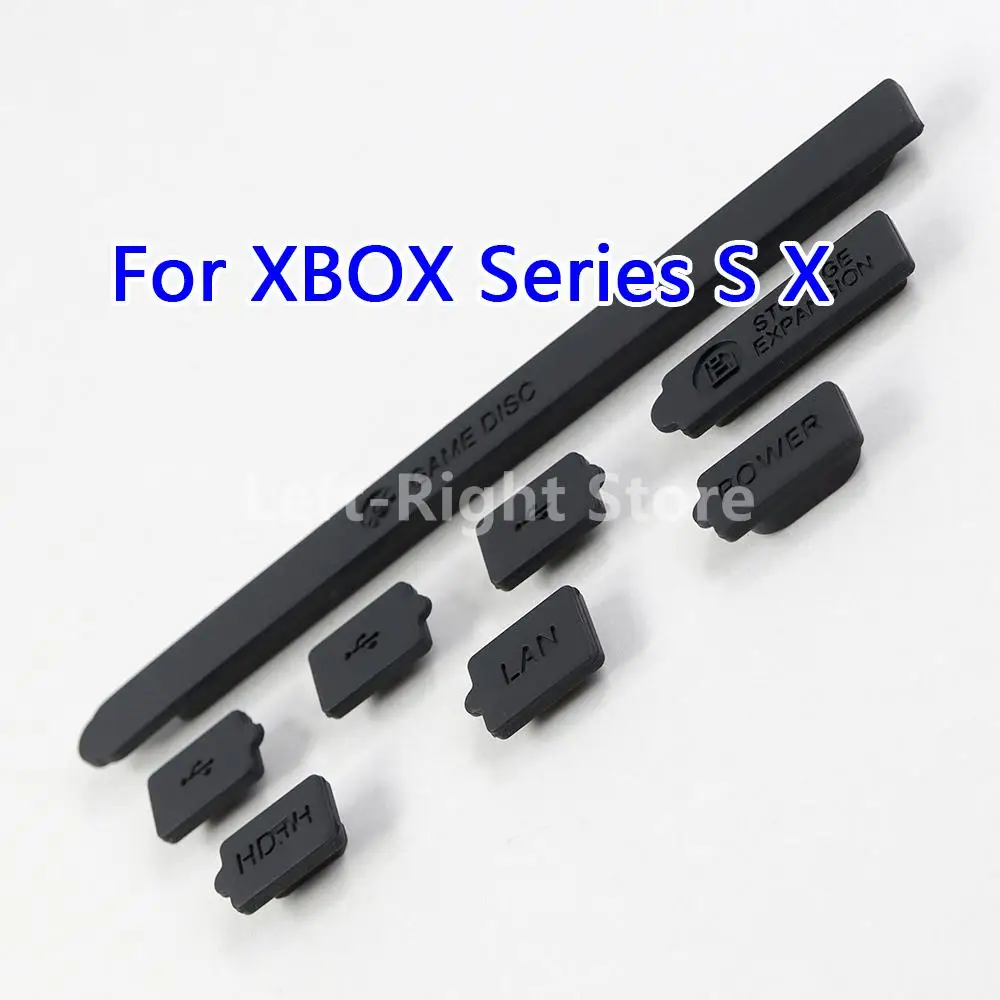 

5sets USB HDMI-compatible Dust Plug For Xbox Series X Console Silicone Proof Cover Stopper Dustproof Kits For XBOXSeries S