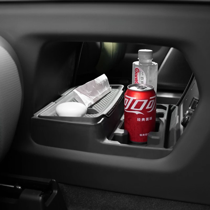 For MHERO M-Terrain M817 Central Control Below Multifunctional Storage Box Silicone Paper Pad Tissue Storage Interior Accessory