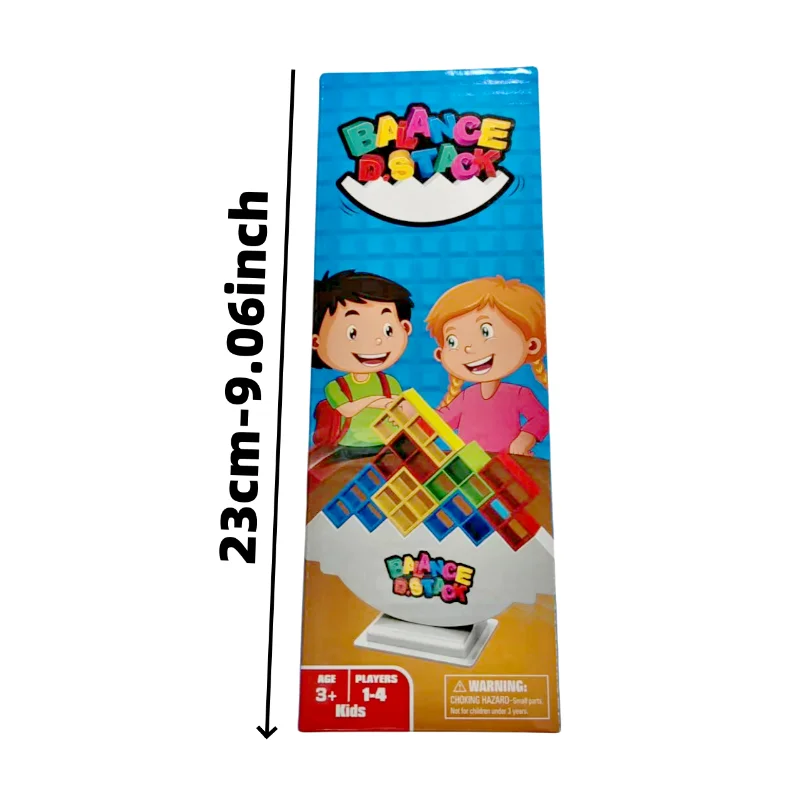 밸런스 게임 스윙 스태킹 높은 러시아 빌딩 블록 블록 스태킹 재미있는 어린이 집중력 테이블 장난감