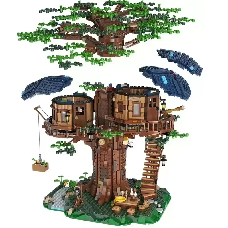 3036pcs large size Tree House Compatible 21318 The Biggest Building Blocks Bricks DIY Toys Birthday Christmas Gift Bricks Toy