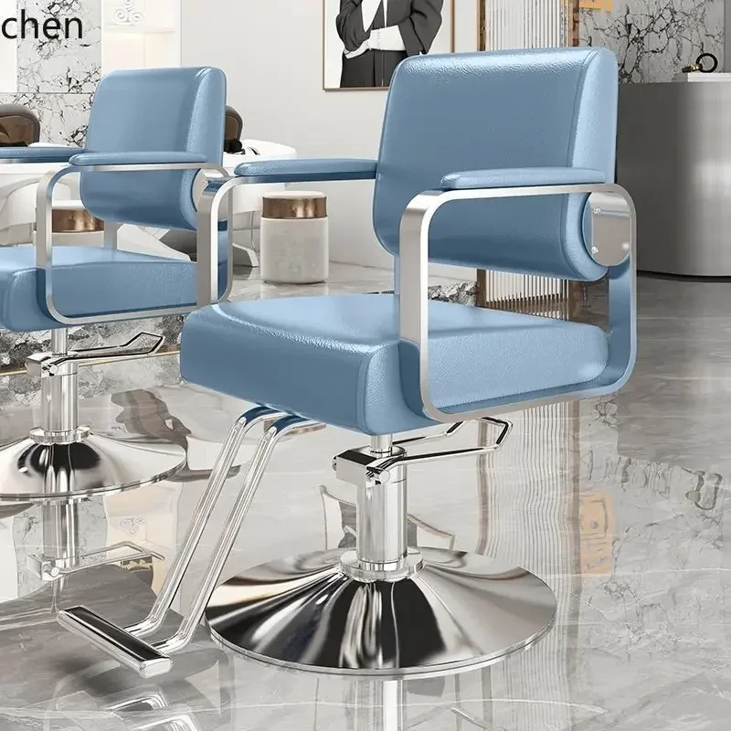 y9.4-ZMLbarber shop chair hair salon special perm and dyeing seat lifting rotating barber chair
