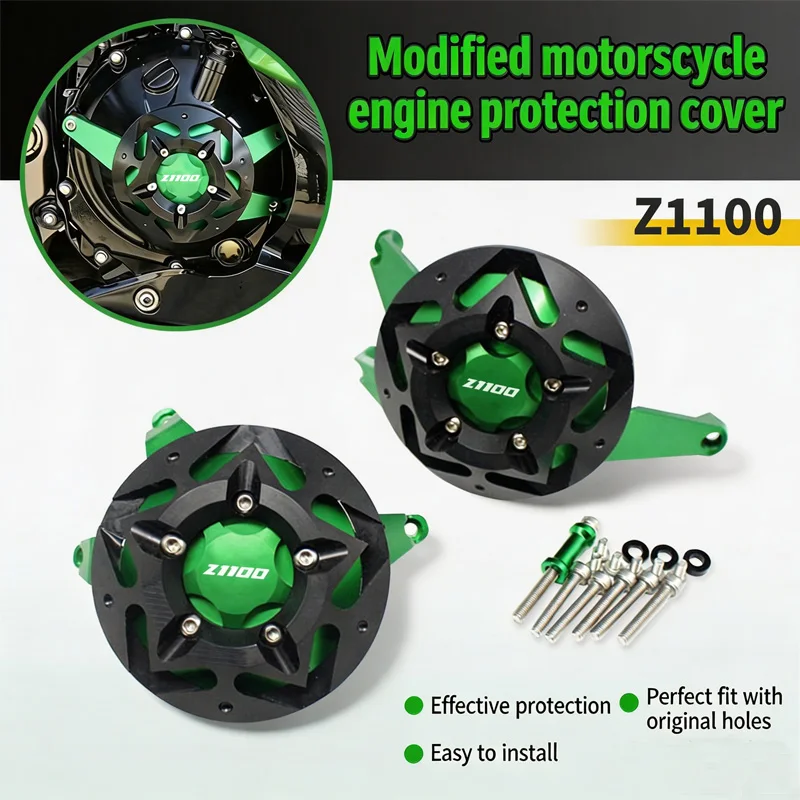 

Fit For Z1100 Z1100SE Z 1100 SE 2026 Motorcycle Accessories Engine Stator CNC Engine Protective Cover Guard Protectors