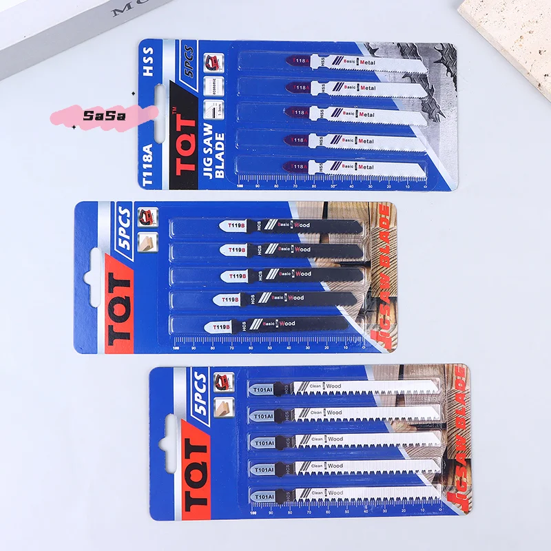 

1/5 шт. двусторонних пильных полотен для эффективной резки изогнутых поверхностей, набор полотен для сабельных пил по дереву и пластику для любителей-ремесленников и плотников