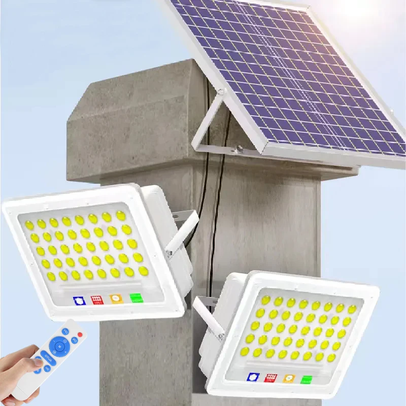 

Solar Lights Outdoor high bright 40 LED 3 Modes Motion Sensor Flood Light with Remote IP65 Waterproof Security Solar Lights