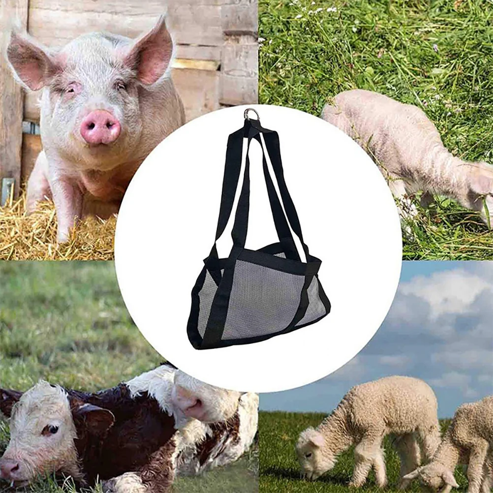 

Adjustable Livestock Sling Weighing Hammock for Small Animals Pet Bag Nylon Newborn Calves Lambs Goat Alpaca Hanging Scale