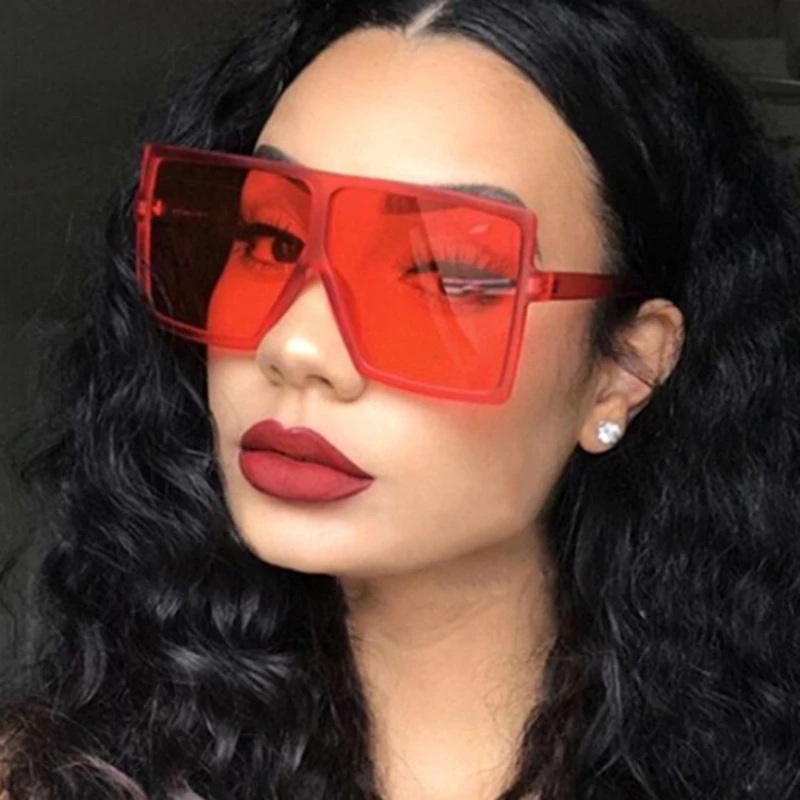 

Kenbo New Big Square Vintage Sunglasses Women Luxury Brand Oversize Sun Glasses Ladies Fashion Colorful Designer Eyewear UV400