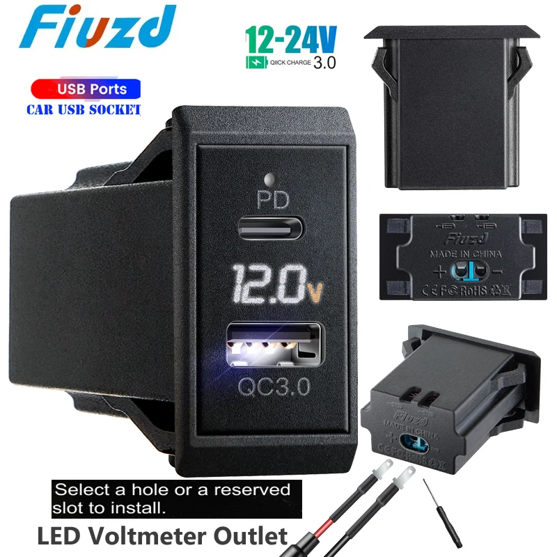 QC3.0 Prise Usb 12V…