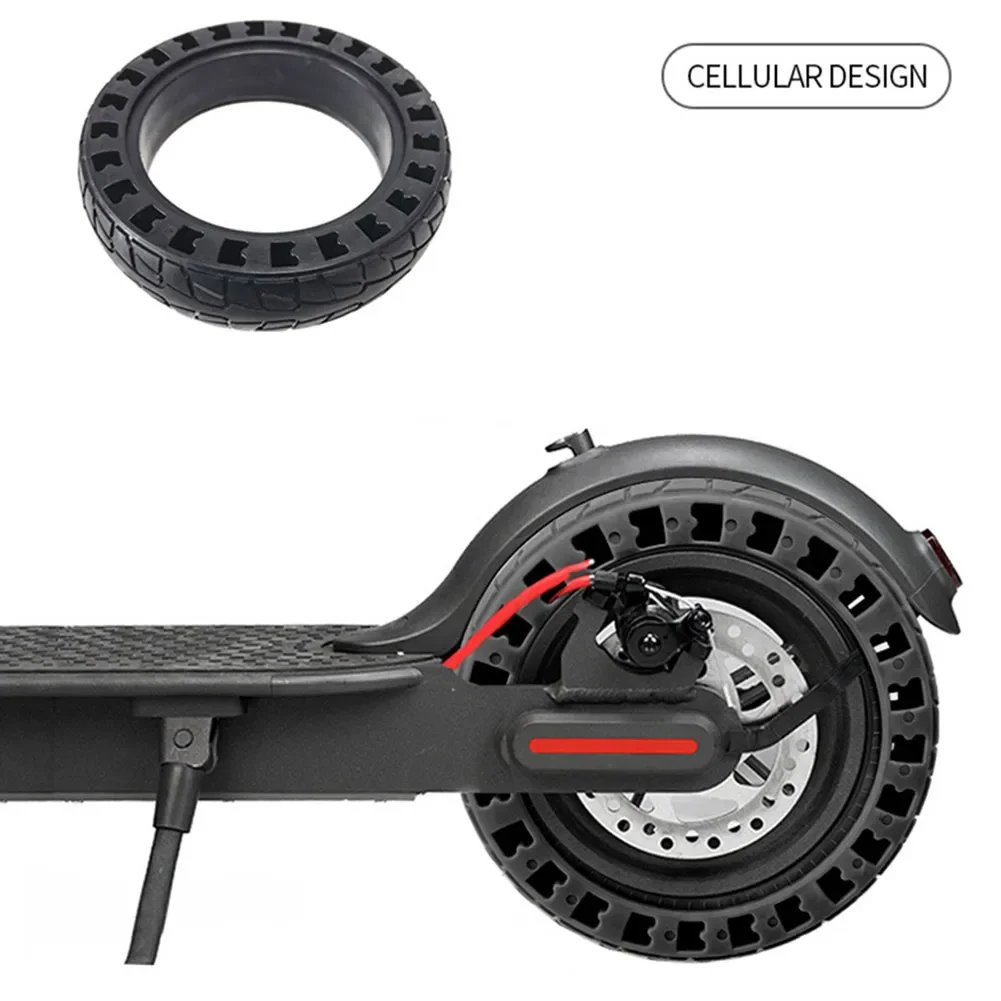 

Шина для электрического скутера 10x2125, твердая шина, устойчивая к проколам и противоскользящая, подходит для Ninebot и других 10-дюймовых скутеров