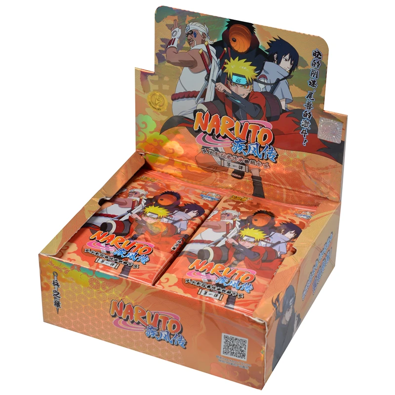 KAYOU Original Naruto Karten Uzumaki Sasuke Ninja-Spiel Sammelkarten Seltene Karten Box Flash-Karten KaYou Naruto Box Spielzeug Geschenk – Detail 17