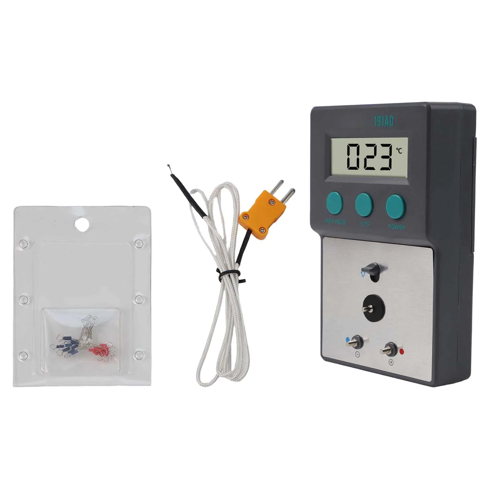 For Temperature Measurement MAX HOLD Function Lead-free Sensor Max Hold Temperature Tester Temperature Range 0-800 C