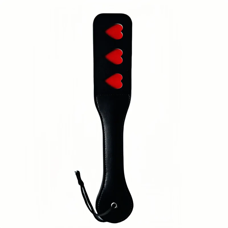 Frusta per cavallo in pelle PU Sculacciata Paddle Flogger Equitazione Attrezzatura per allenamento equestre in pelle Cavallo